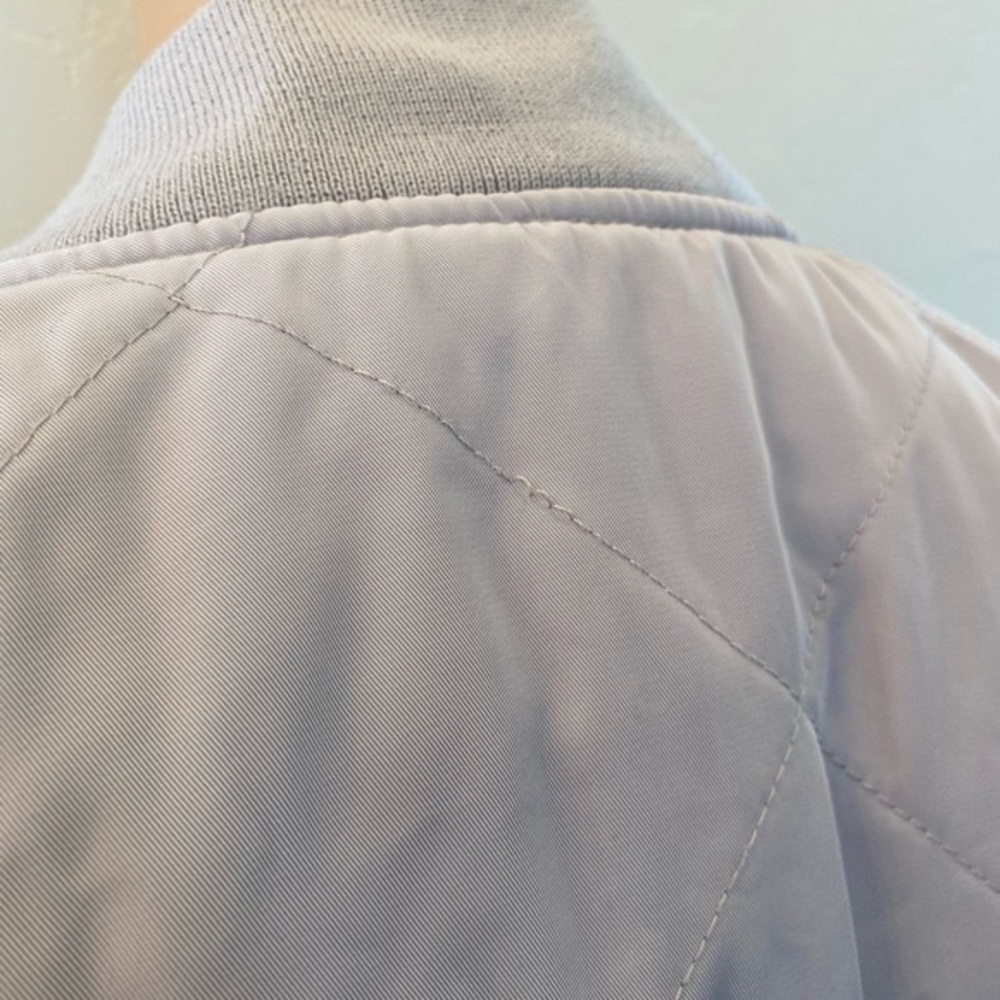 Romeo & Juliet Couture Cream Bomber Jacket Beige Size S - Picture 8 of 10